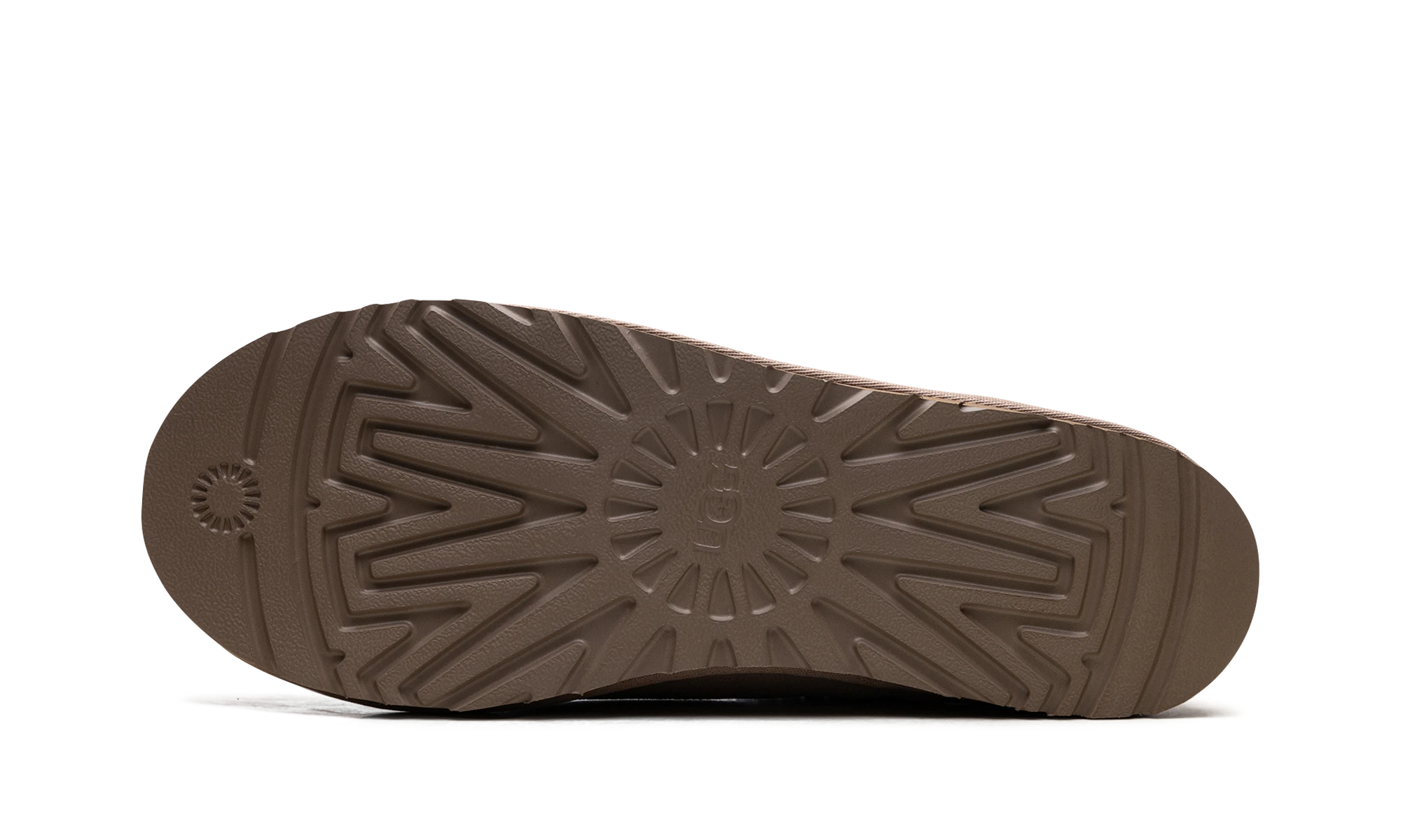 Semelle extérieure en caoutchouc de la UGG Tasman Slipper Santorini Sand.