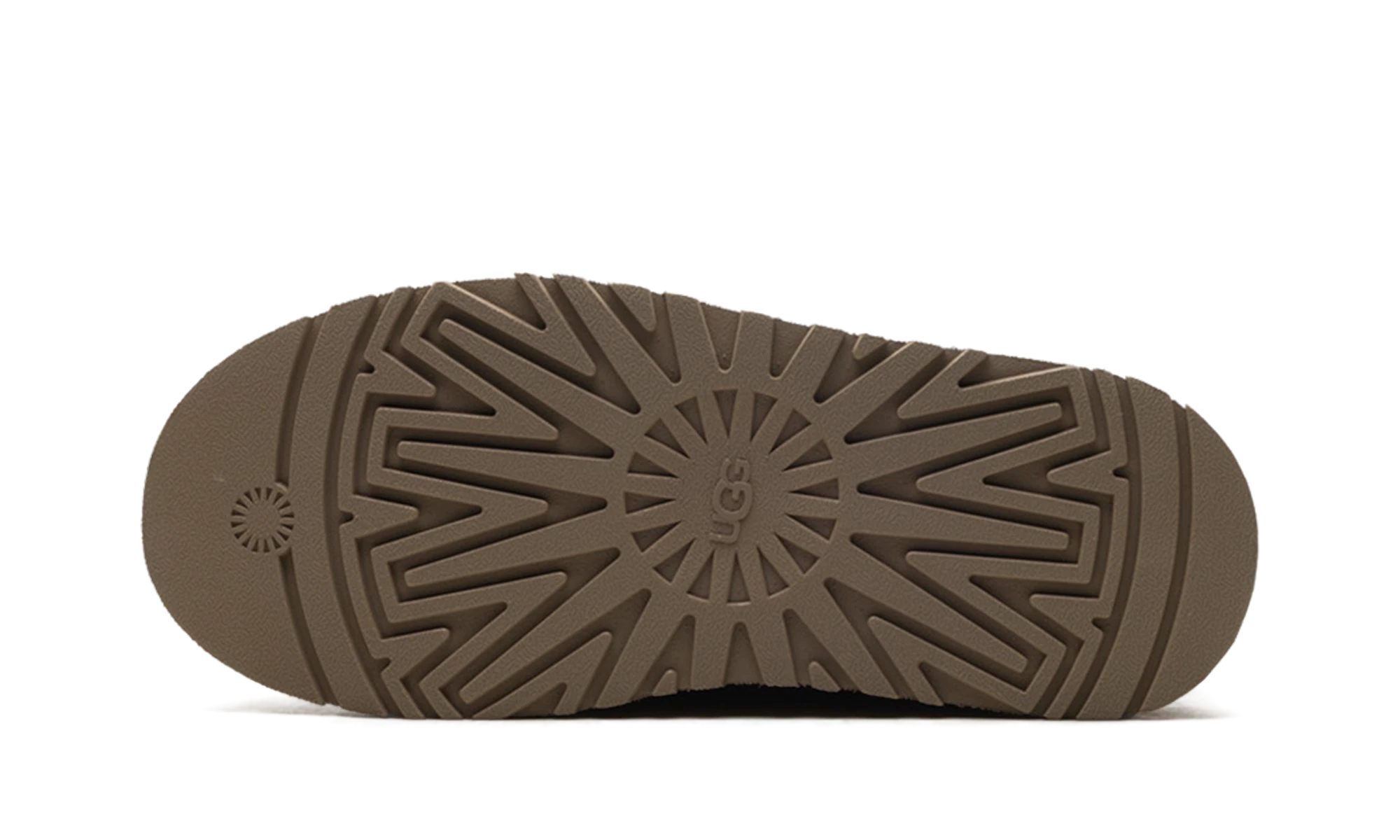 Semelle extérieure en caoutchouc de la UGG Tazz II Slipper Chestnut.