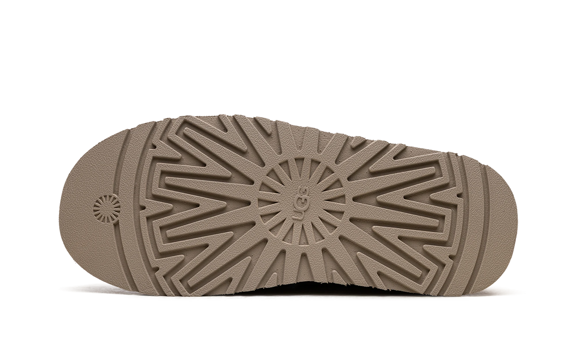 Semelle extérieure en caoutchouc de la UGG Tazz Sunwave Slipper Mustard Seed.