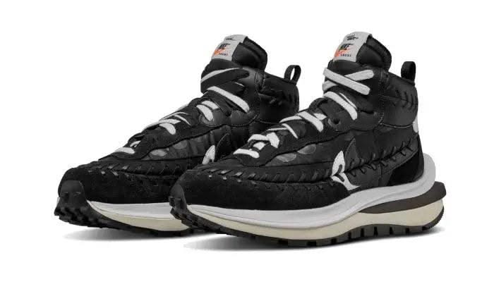 Vaporwaffle Sacai Jean Paul Gaultier Black White - MNR Sneakers