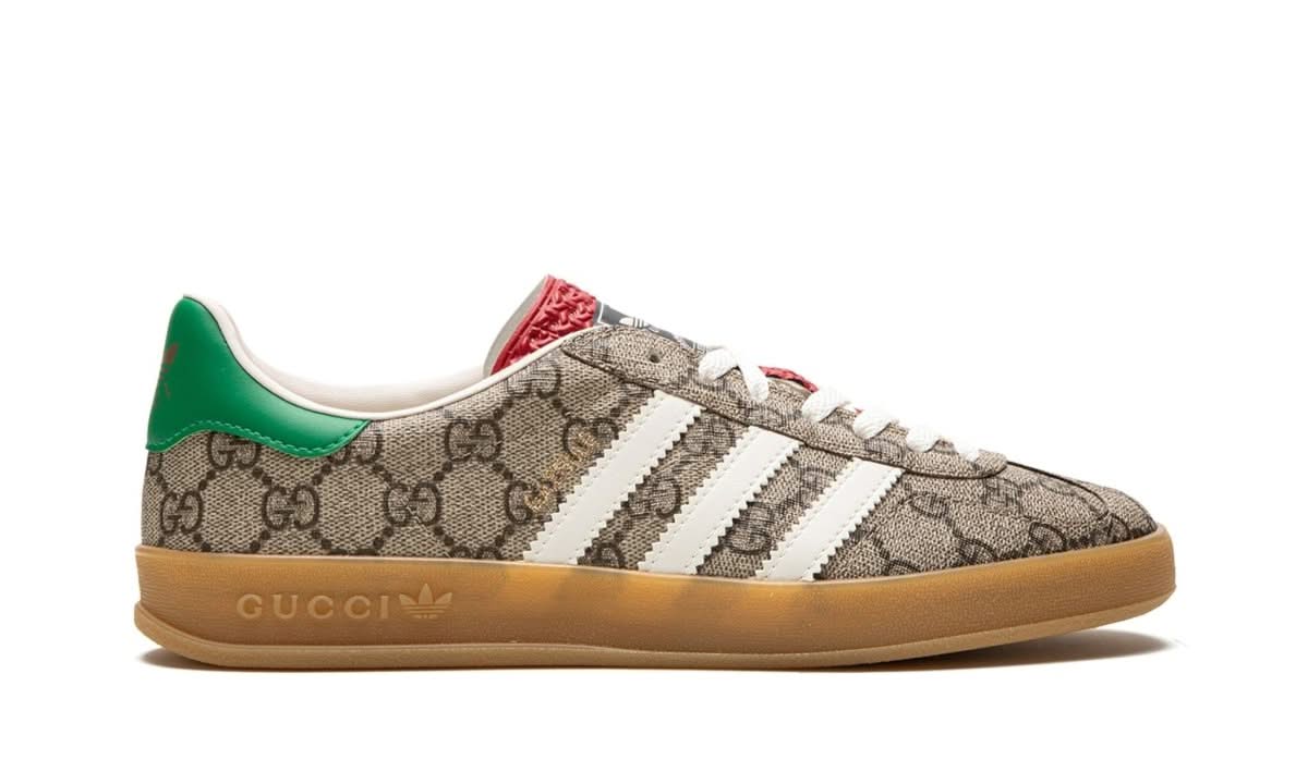 x Gucci Gazelle Beige GG Monogram - MNR Sneakers