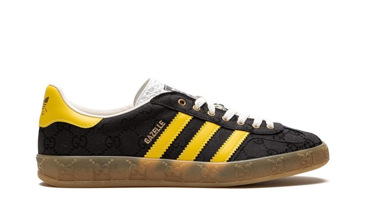 x Gucci Gazelle Black GG Monogram - MNR Sneakers