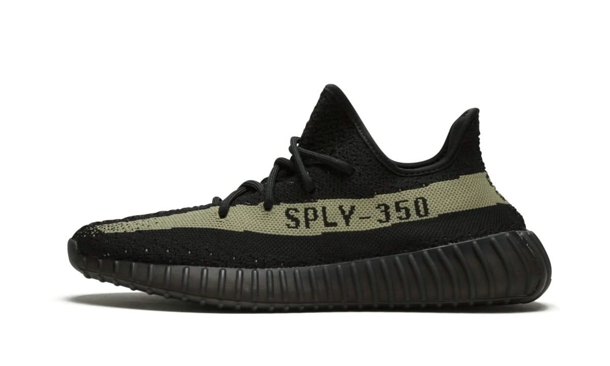 Yeezy Boost 350 V2 Core Black Green - MNR Sneakers