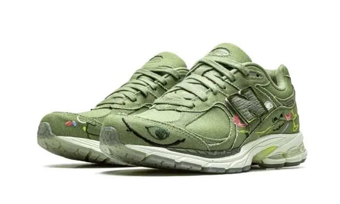 2002R Bryant Giles Olive Green - MNR Sneakers