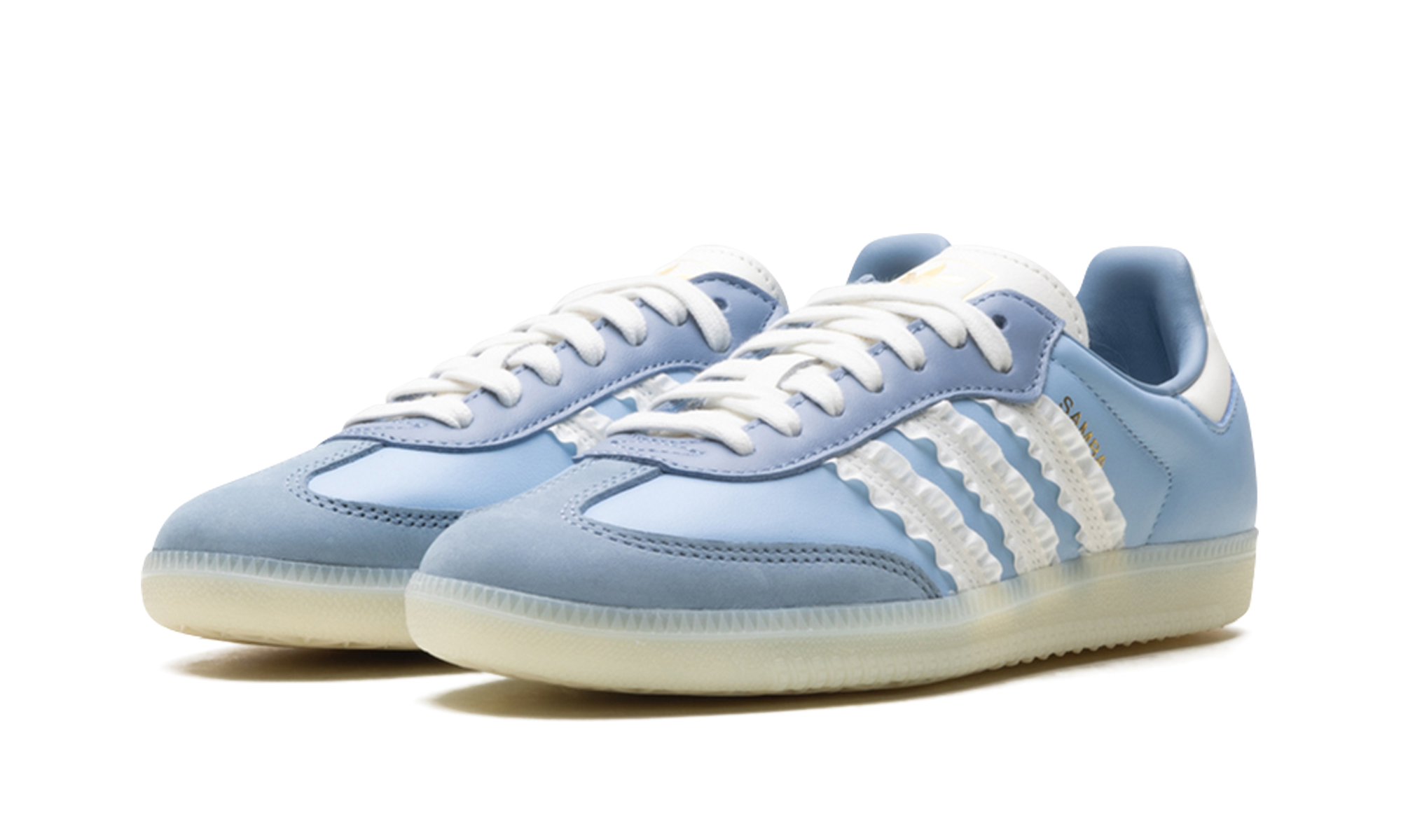 Samba Ruffle Stripes Pack Clear Sky - JR8829