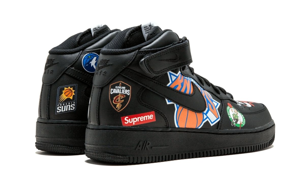 Air Force 1 Mid Supreme NBA Black