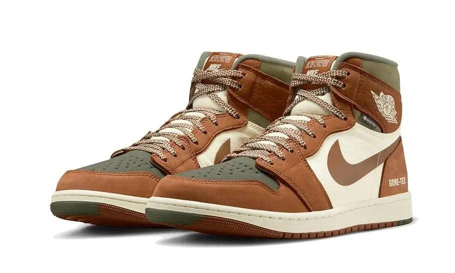 Air Jordan 1 Element Gore-Tex Tan Olive - MNR Sneakers