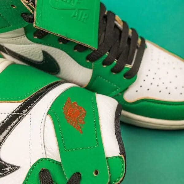 Air Jordan 1 High Lucky Green - MNR Sneakers