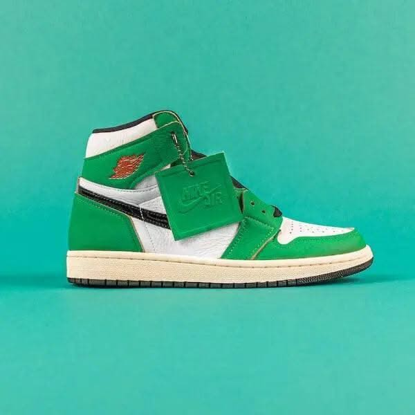 Air Jordan 1 High Lucky Green - MNR Sneakers