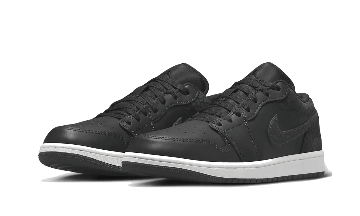 Air Jordan 1 Low Black Elephant