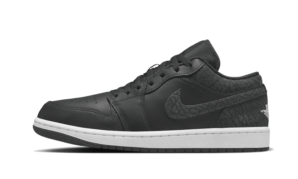 Air Jordan 1 Low Black Elephant