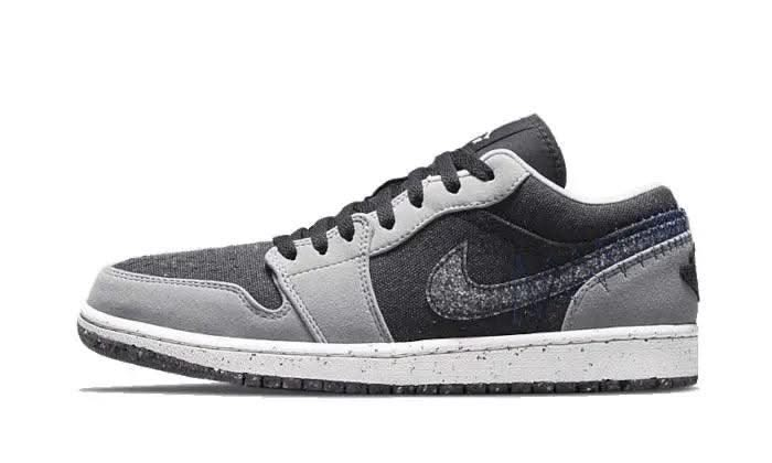 Air Jordan 1 Low Crater Black Grey - MNR Sneakers