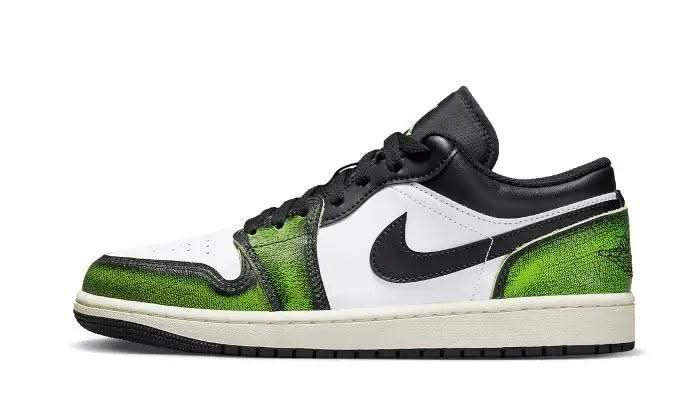 Air Jordan 1 Low Electric Green - MNR Sneakers