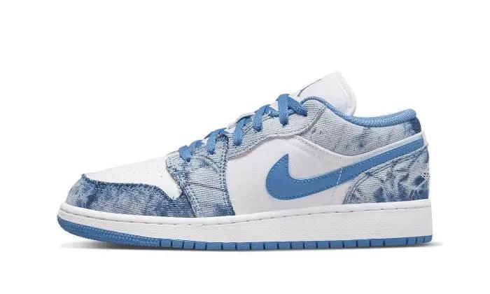 Air Jordan 1 Low Washed Denim - MNR Sneakers