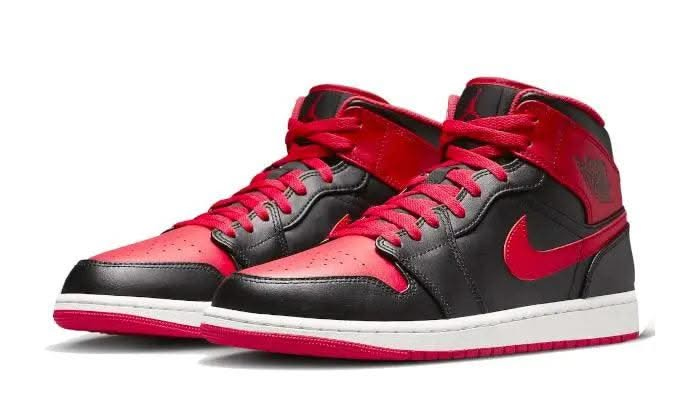 Air Jordan 1 Mid Alternate Bred (2022) - MNR Sneakers