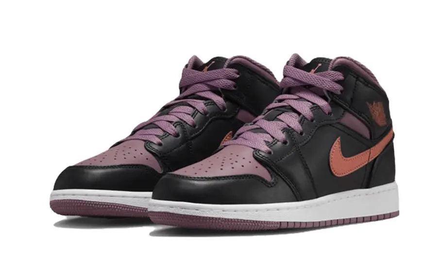 Air Jordan 1 Mid Black Sky J Mauve