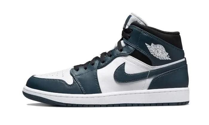 Air Jordan 1 Mid Dark Teal - MNR Sneakers