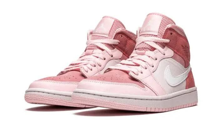 Air Jordan 1 Mid Digital Pink - MNR Sneakers