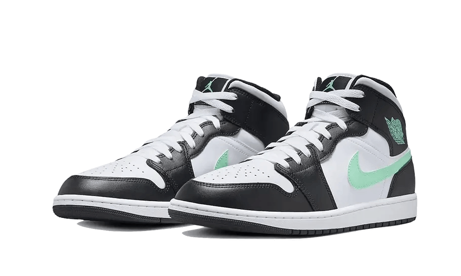 Air Jordan 1 Mid Green Glow 