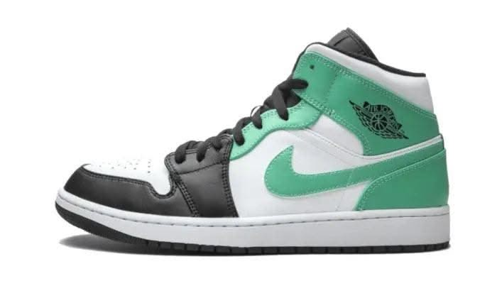 Air Jordan 1 Mid Island Green - MNR Sneakers