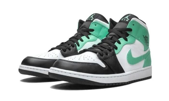 Air Jordan 1 Mid Island Green - MNR Sneakers