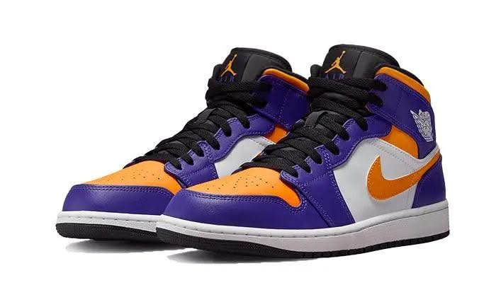 Air Jordan 1 Mid Lakers (2022) - MNR Sneakers