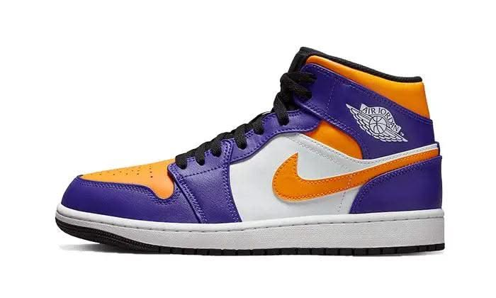 Air Jordan 1 Mid Lakers (2022) - MNR Sneakers