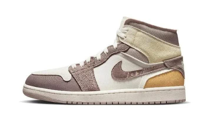 Air Jordan 1 Mid SE Craft Sail Taupe Haze - MNR Sneakers