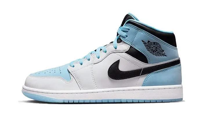 Air Jordan 1 Mid SE Ice Blue Black - MNR Sneakers