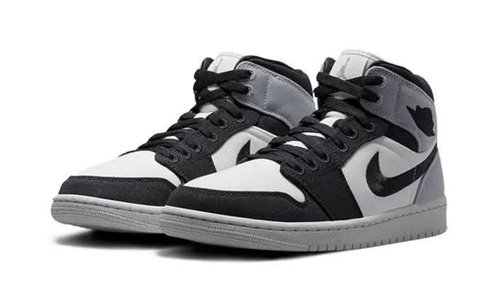 Air Jordan 1 Mid SE Light Steel Grey - MNR Sneakers