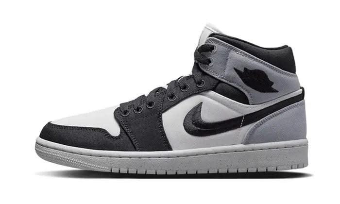 Air Jordan 1 Mid SE Light Steel Grey - MNR Sneakers