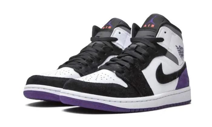 Air Jordan 1 Mid SE Varsity Purple - MNR Sneakers