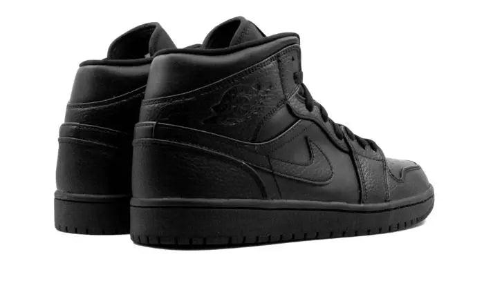 Air Jordan 1 Mid Triple Black - MNR Sneakers