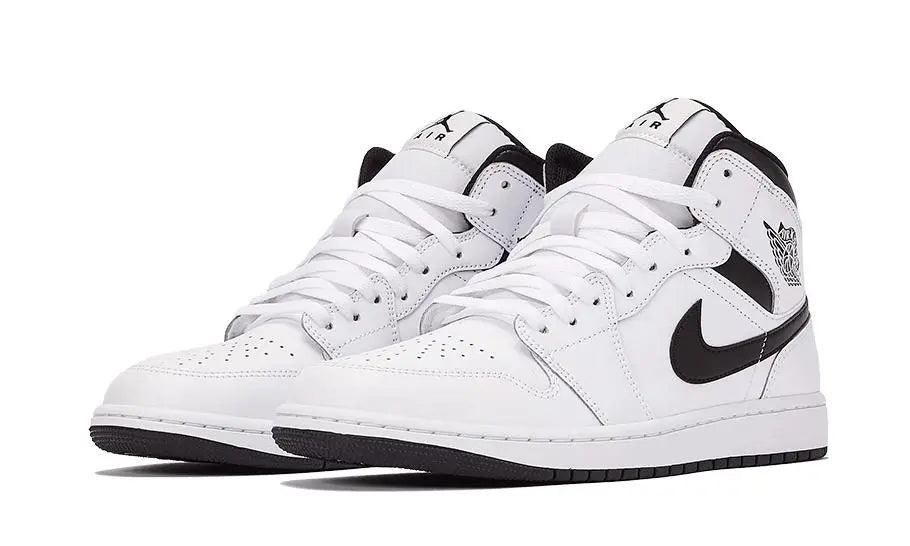 Air Jordan 1 Mid White Black