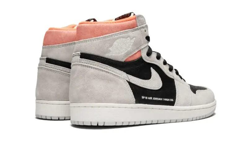 Air Jordan 1 Retro High Neutral Grey Hyper Crimson - MNR Sneakers