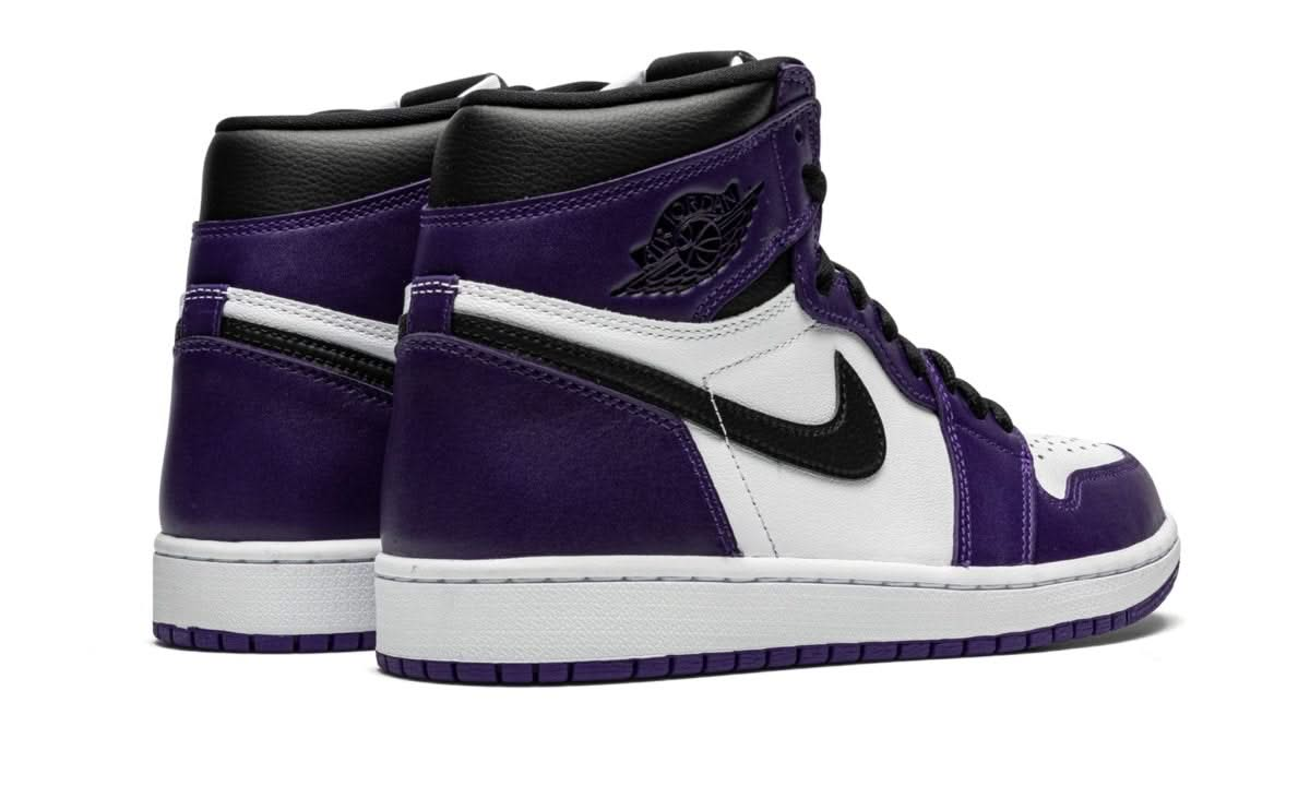 Air Jordan 1 Retro High OG Court Purple White - MNR Sneakers