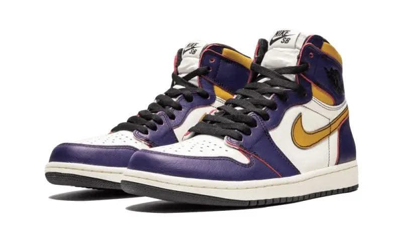 Air Jordan 1 Retro High OG Defiant Nike SB Lakers - MNR Sneakers