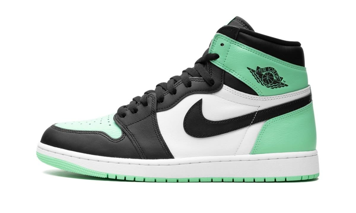 Air Jordan 1 Retro High OG Green Glow - MNR Sneakers