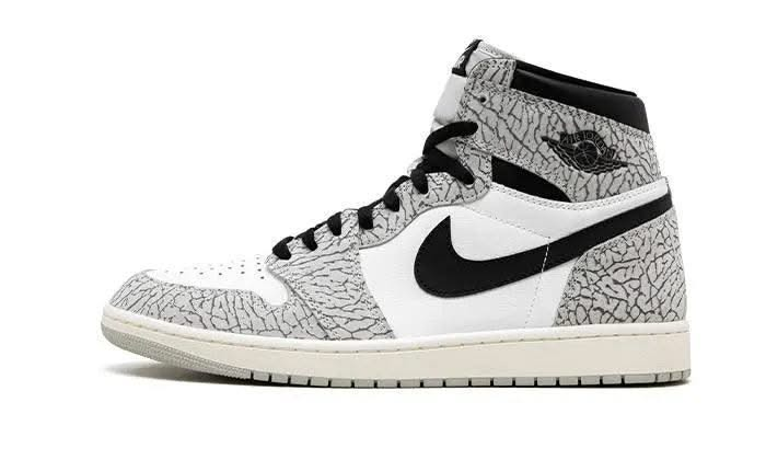 Air Jordan 1 Retro High OG White Cement - MNR Sneakers