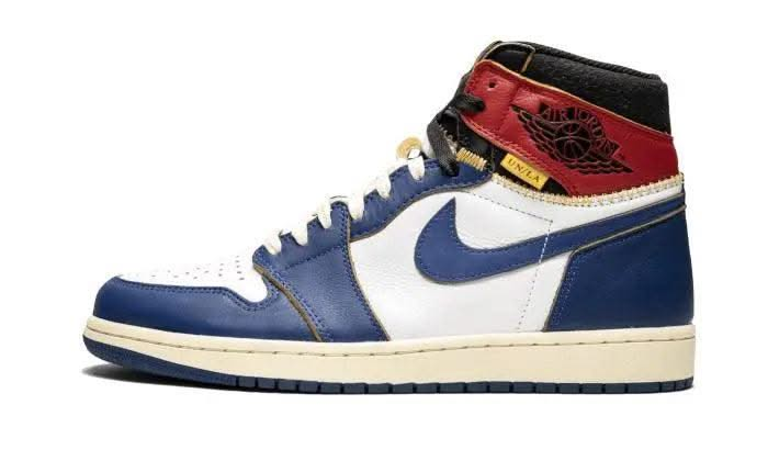 Air Jordan 1 Retro High Union Los Angeles Blue Toe - MNR Sneakers