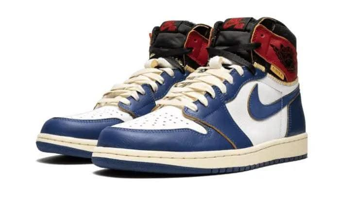 Air Jordan 1 Retro High Union Los Angeles Blue Toe - MNR Sneakers