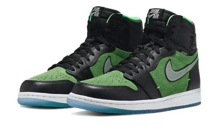 Air Jordan 1 Retro High Zoom Black Green - MNR Sneakers