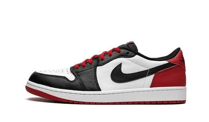 Air Jordan 1 Retro Low OG Black Toe - MNR Sneakers