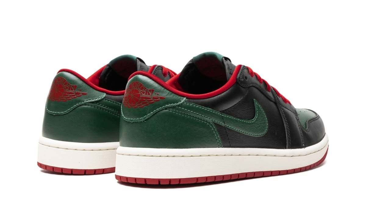 Air Jordan 1 Retro Low OG Gorge Green Varsity Red - MNR Sneakers