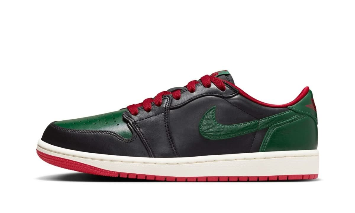 Air Jordan 1 Retro Low OG Gorge Green Varsity Red - MNR Sneakers