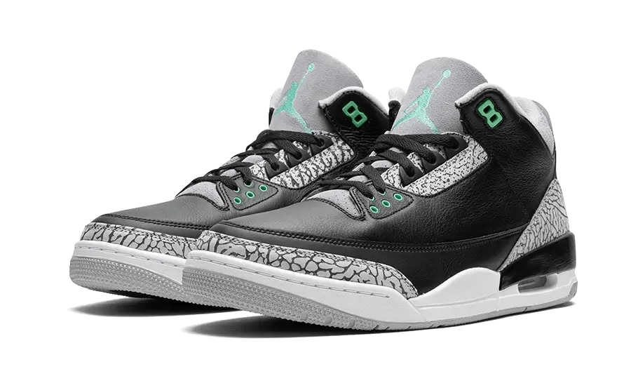 Air Jordan 3 Retro Green Glow