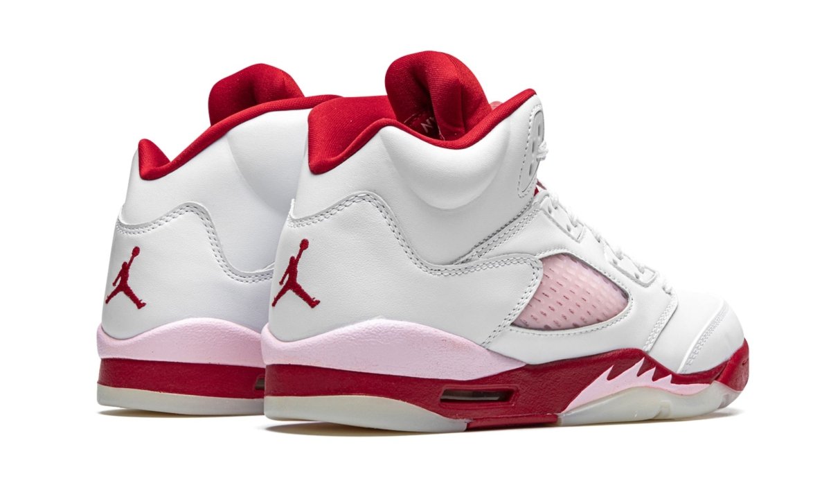 Air Jordan 5 Retro White Pink Red