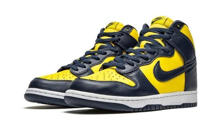 Dunk High Maize & Blue (Michigan) - MNR Sneakers