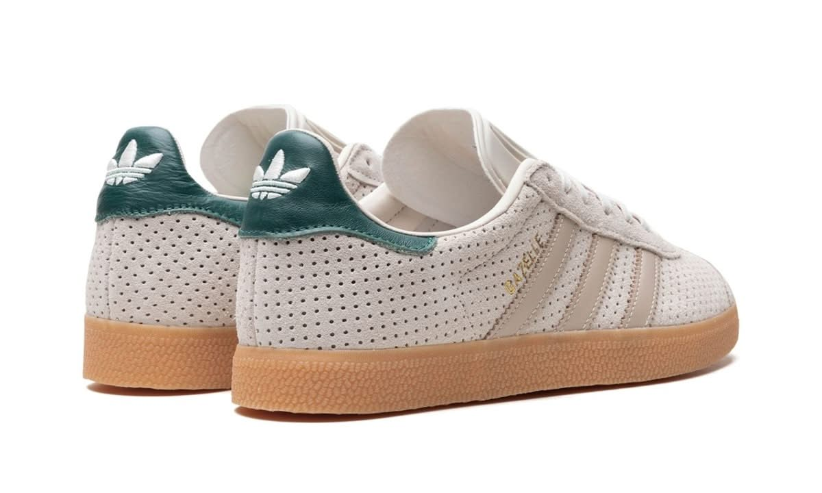 Gazelle Aluminium Wonder Beige Collegiate Green - MNR Sneakers