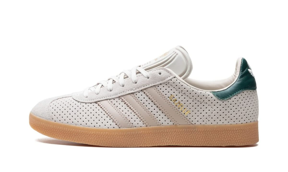 Gazelle Aluminium Wonder Beige Collegiate Green - MNR Sneakers